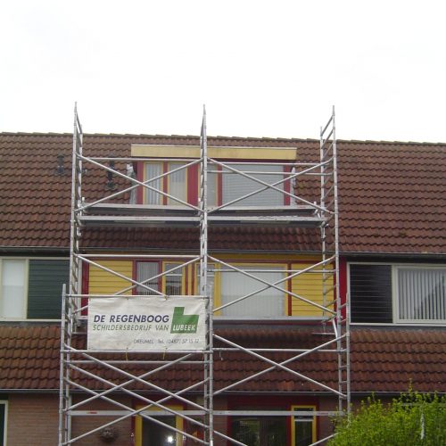 Buitenschilderwerk tussenwoning